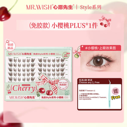 [Plus版 1盒=3盒]Mr.Wish心愿先生 免胶假睫毛 - CHIHIRO COLLECTION