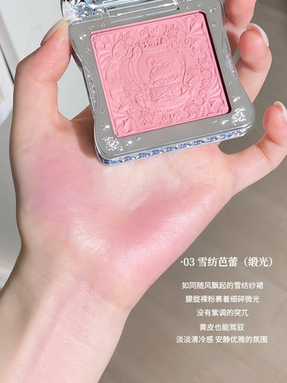 花知晓 雪花芭蕾 - 冻干腮红盘