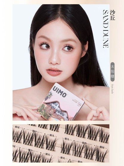 UIMO 无梗自然系列 免胶假睫毛-月牙泉/丛林/沙丘 - CHIHIRO COLLECTION