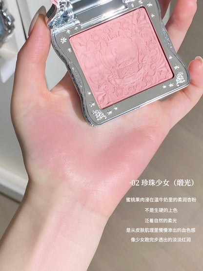花知晓 雪花芭蕾 - 冻干腮红盘