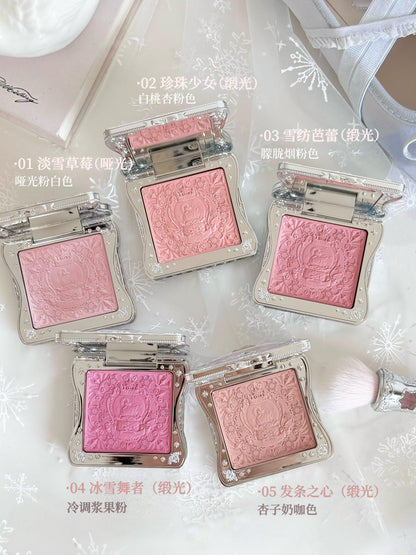 花知晓 雪花芭蕾 - 冻干腮红盘