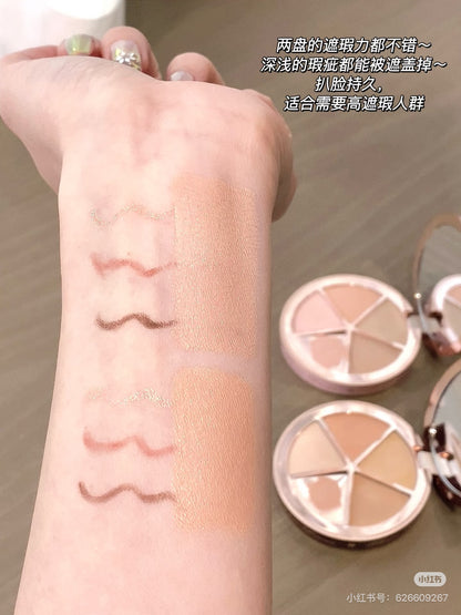 花知晓 甜心小熊 四色遮瑕盘 - CHIHIRO COLLECTION