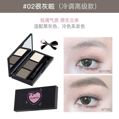 Flortte 三色眉粉
