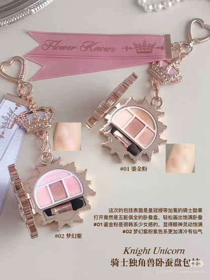 花知晓 骑士独角兽系列 - 卧蚕盘 - CHIHIRO COLLECTION