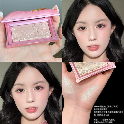 千妍 宝枕绮梦 高光粉/哑光高光/珠光高光日