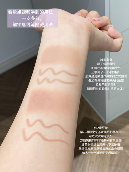 凹凸迷思ART3M1S 双头唇线笔/唇刷