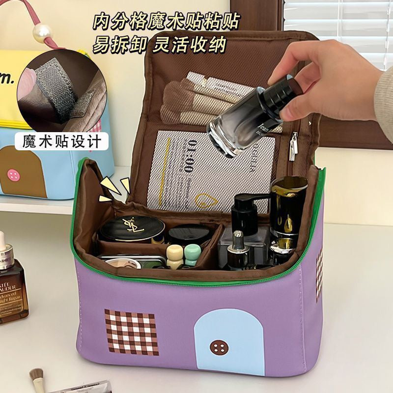 大房子 化妆包 #防水 大容量 收纳包 - CHIHIRO COLLECTION