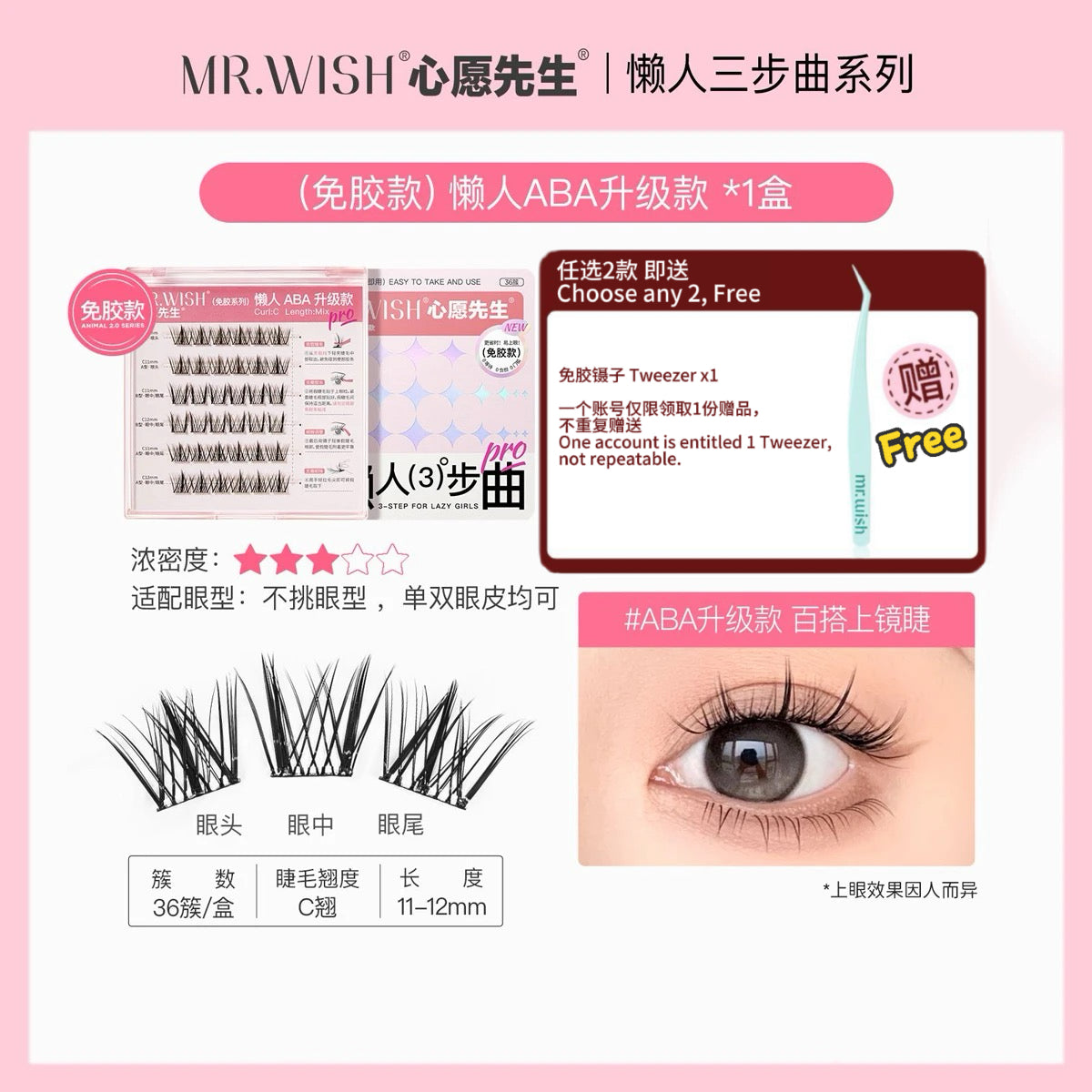 Mr.Wish心愿先生  （ABA自然款/ABA升级款/花开大眼款） - CHIHIRO COLLECTION