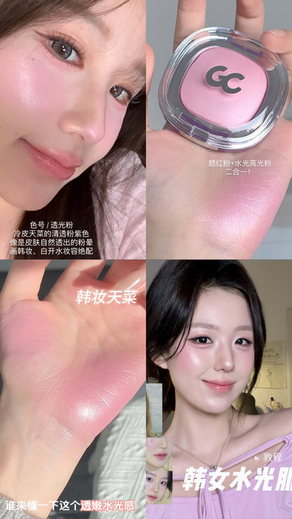 Girls Crush 冻干缎光腮红/高光粉