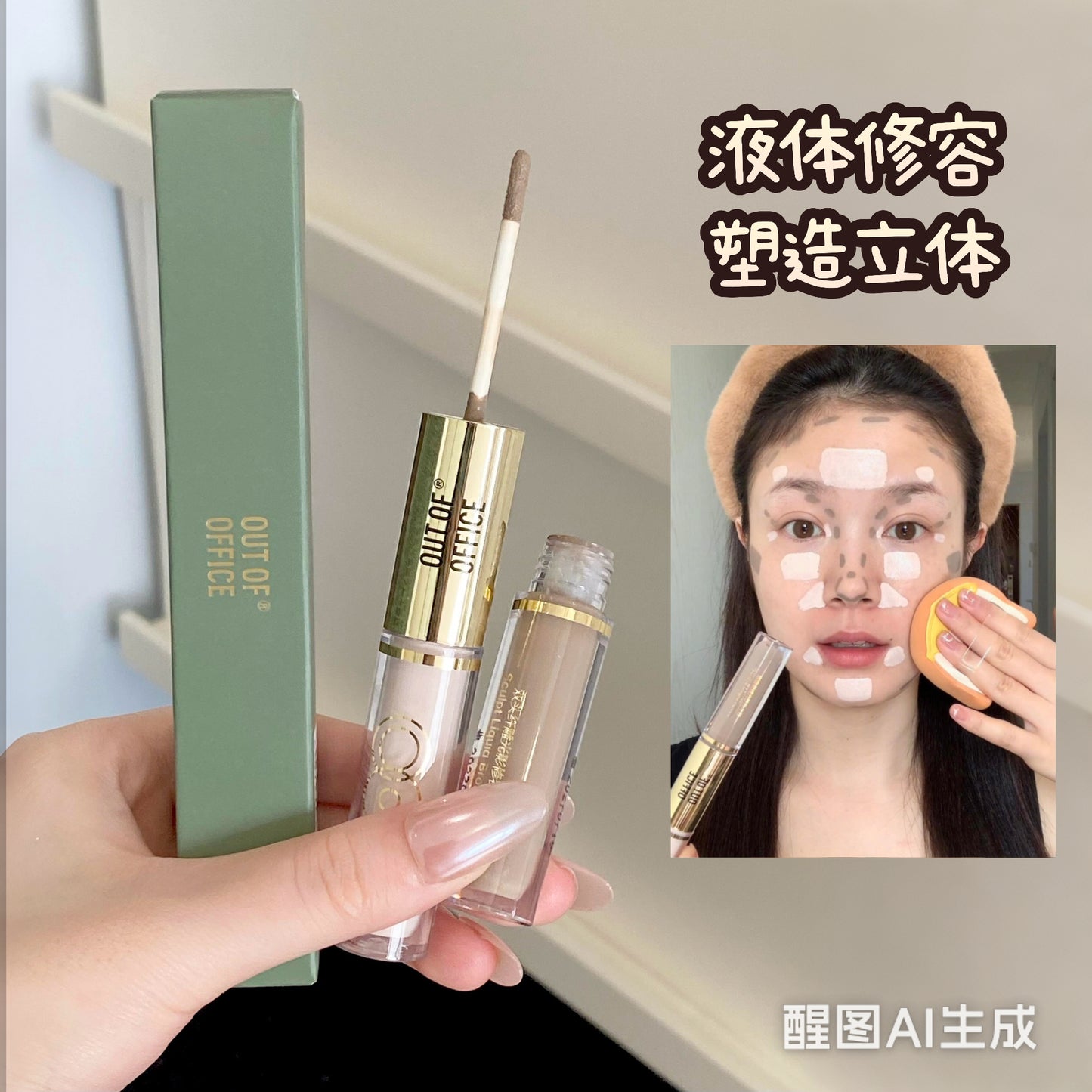 OutOfOffice 双头修容液 - CHIHIRO COLLECTION