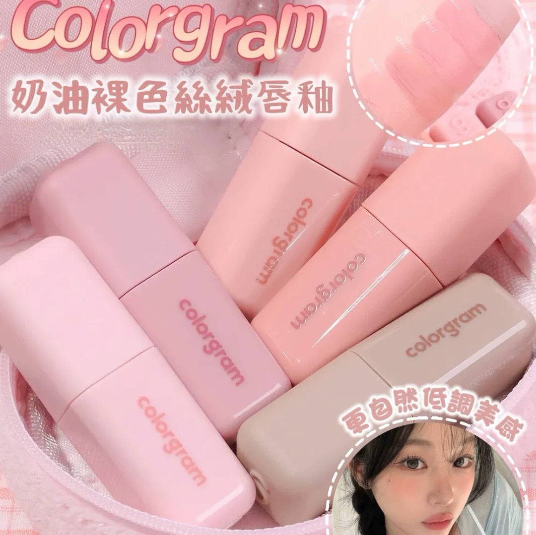 Colorgram 丝绒唇釉/打底唇釉 #深唇橡皮擦 - CHIHIRO COLLECTION