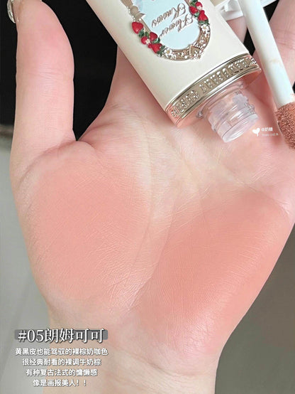 花知晓 红草莓丘比特 液体腮红
