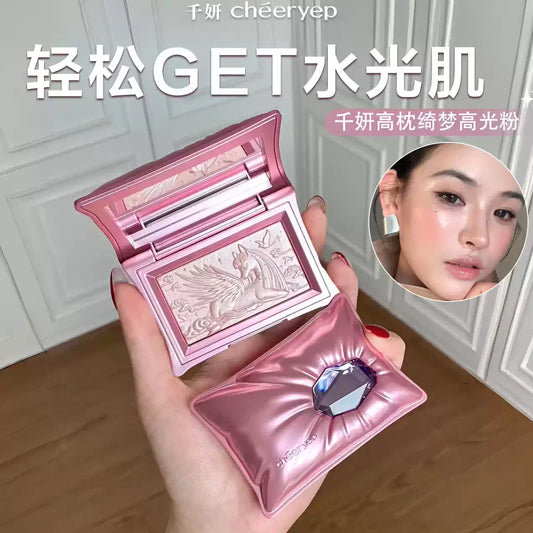 千妍 宝枕绮梦 高光粉/哑光高光/珠光高光日