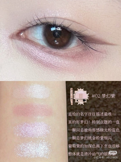 花知晓 骑士独角兽系列 - 卧蚕盘 （包挂）