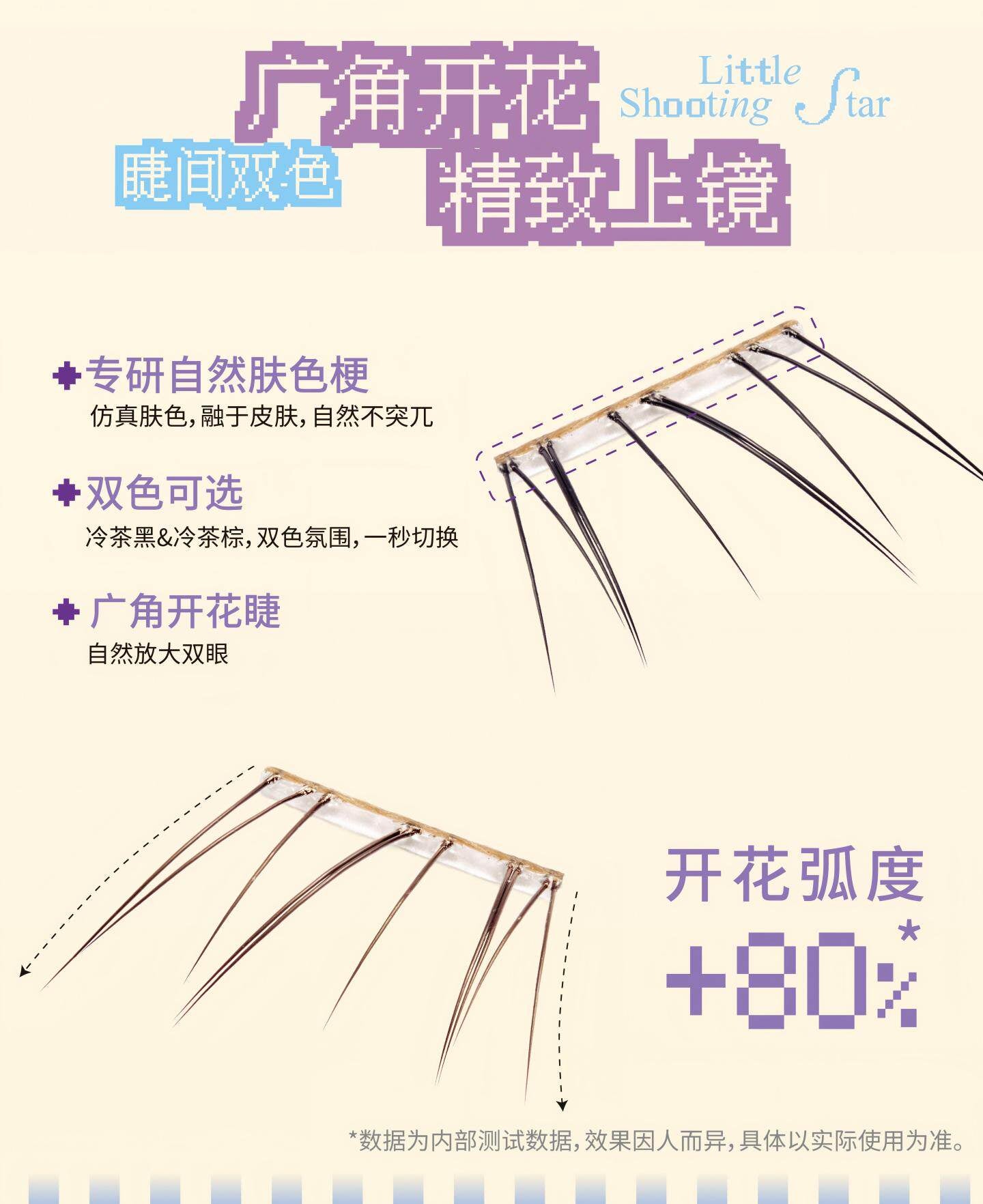 UIMO 单手贴系列 - (免胶) 下睫毛