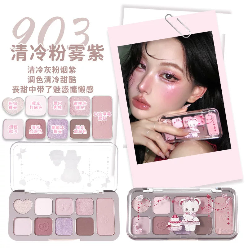 JILLLEEN 九色眼影盘
