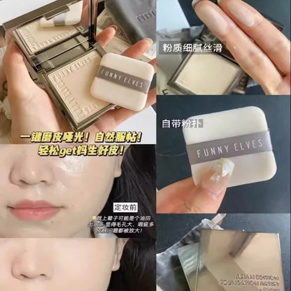 NEW Funny Elves方里 控油定妆粉饼