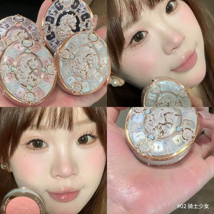 花知晓 骑士独角兽系列 - 丝缎腮红 - CHIHIRO COLLECTION