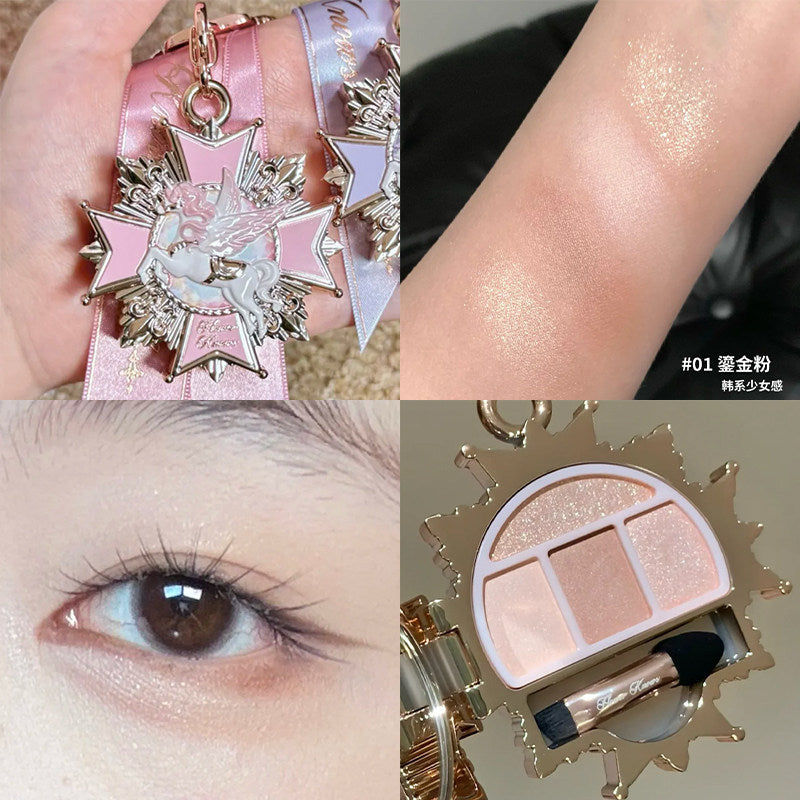 花知晓 骑士独角兽系列 - 卧蚕盘 - CHIHIRO COLLECTION