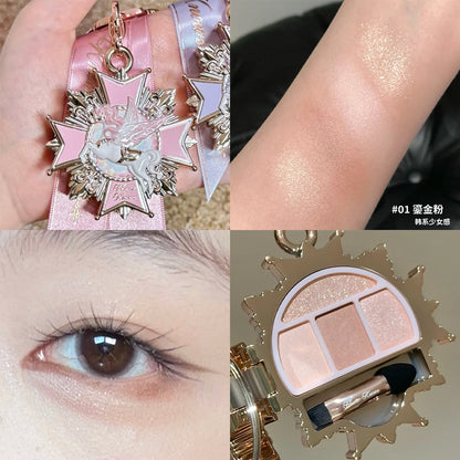 花知晓 骑士独角兽系列 - 卧蚕盘 - CHIHIRO COLLECTION