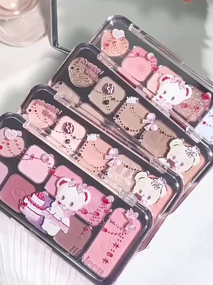 JILLLEEN 九色眼影盘