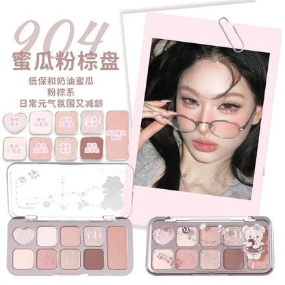 JILLLEEN 九色眼影盘