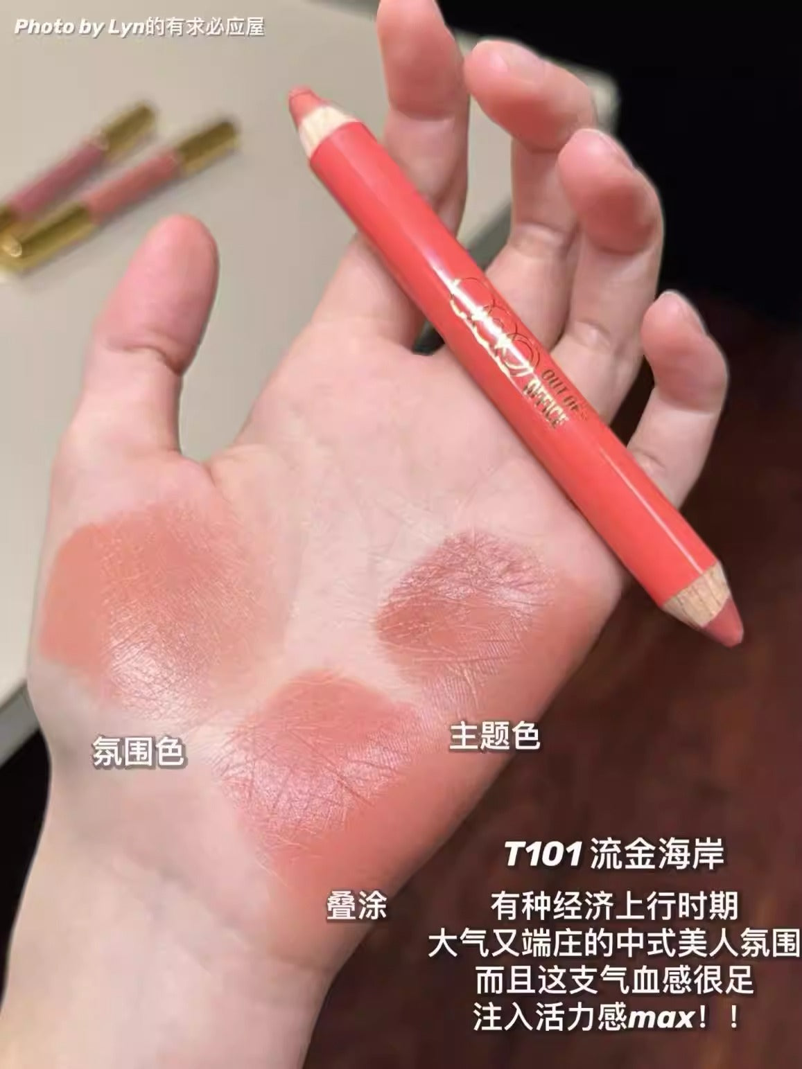 Out Of Office 哦野双头腮红多用笔 - CHIHIRO COLLECTION