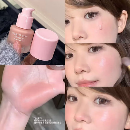（超嫩蜜瓜色！）HERORANGE液体腮红