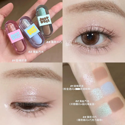Judydoll橘朵 迷你系列 -唇釉蜜/腮红液/眼影/气垫/蜜粉饼