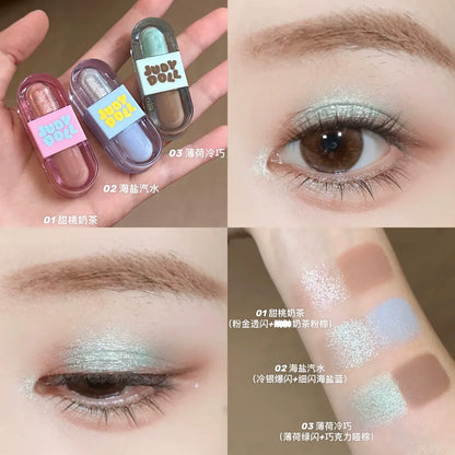 Judydoll橘朵 迷你系列 -唇釉蜜/腮红液/眼影/气垫/蜜粉饼