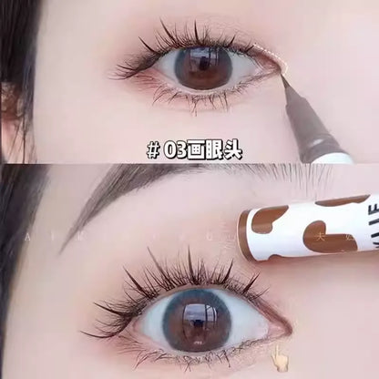 FLORTTE 双头卧蚕笔/眼线液笔 - CHIHIRO COLLECTION