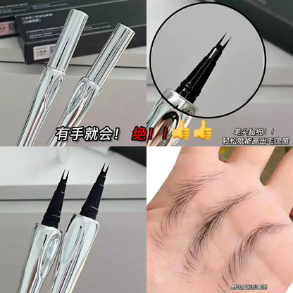 Censto 三资堂 二叉水眉笔 02迷灰棕