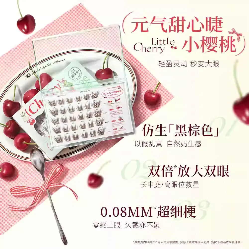 Mr.Wish心愿先生 免胶假睫毛-小樱桃 - CHIHIRO COLLECTION