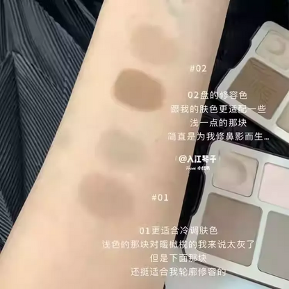 Judydoll橘朵 高光修容一体盘 - CHIHIRO COLLECTION