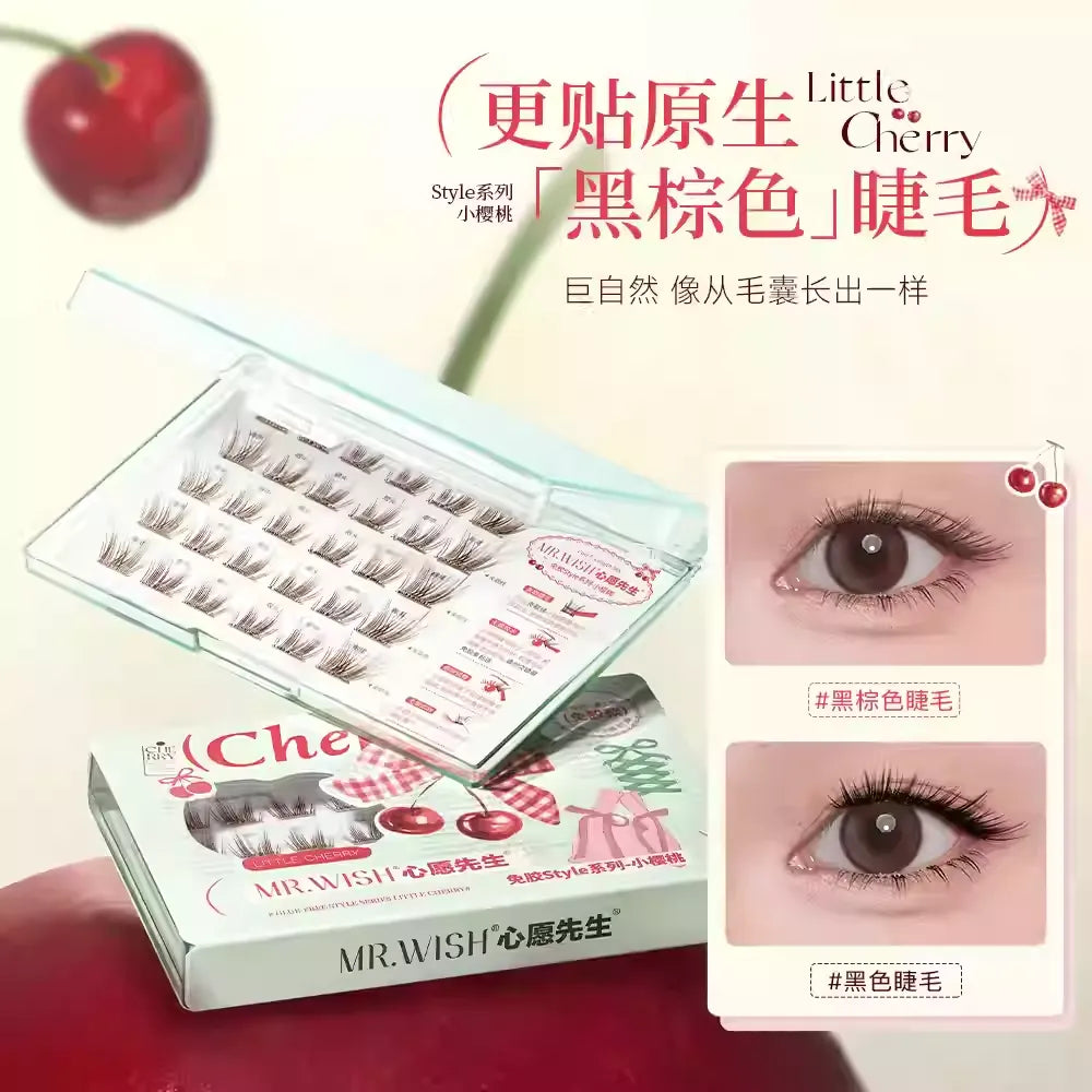 Mr.Wish心愿先生 免胶假睫毛-小樱桃 - CHIHIRO COLLECTION