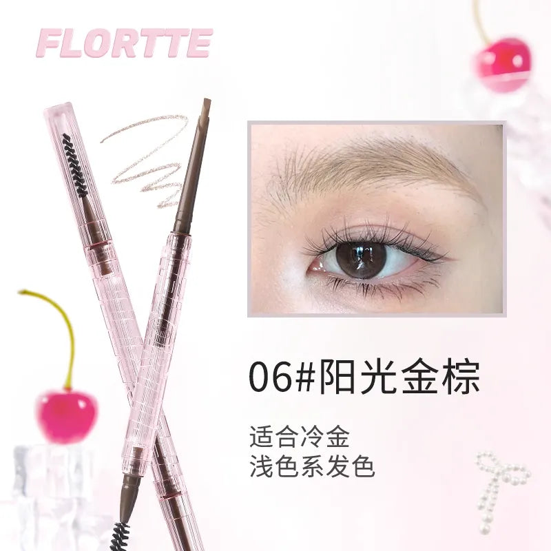 FLORTTE花洛莉亚 立体小砍刀眉粉笔 - CHIHIRO COLLECTION