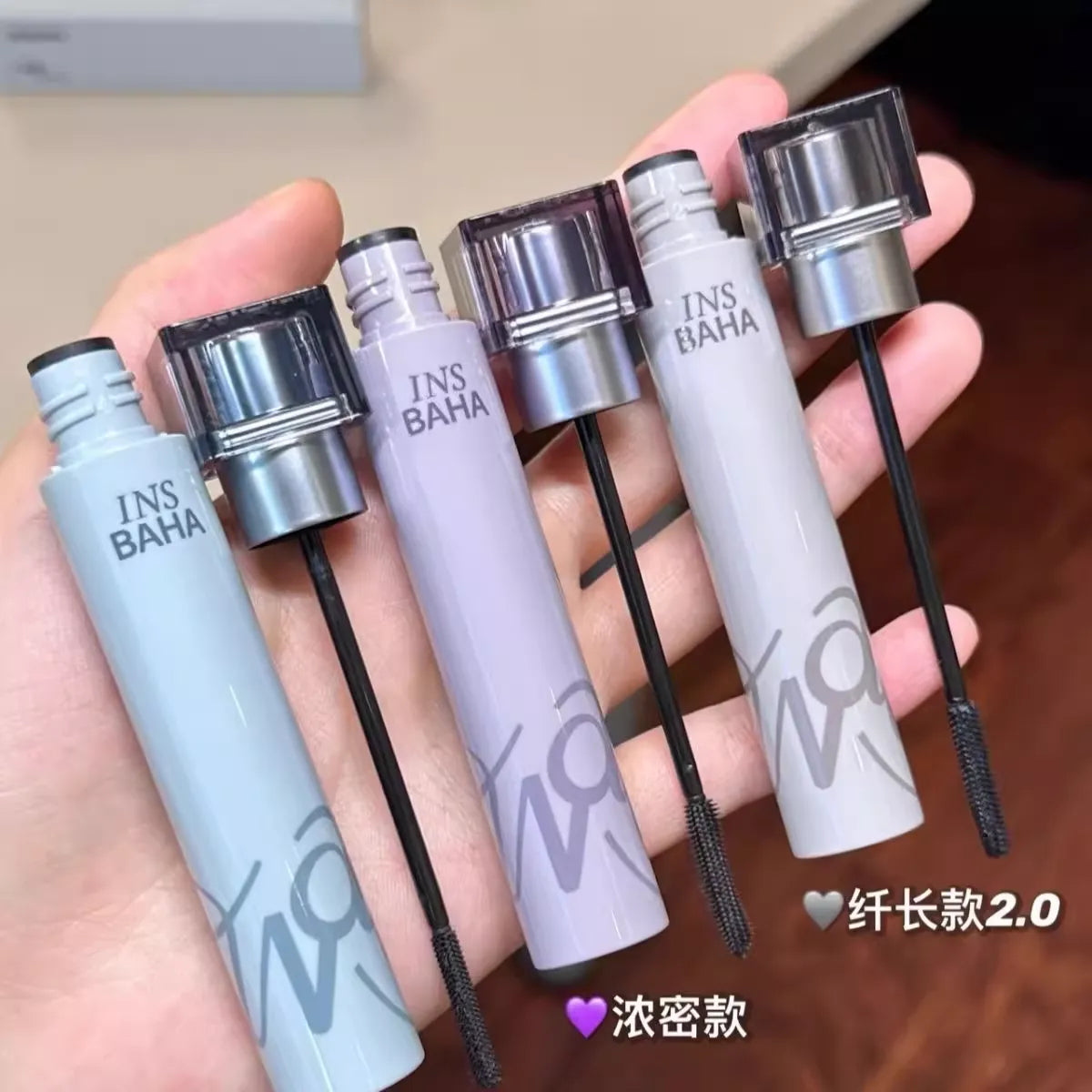 Insbaha 原色波塔 纤长睫毛膏/纤细睫毛膏/卷翘睫毛膏 - CHIHIRO COLLECTION