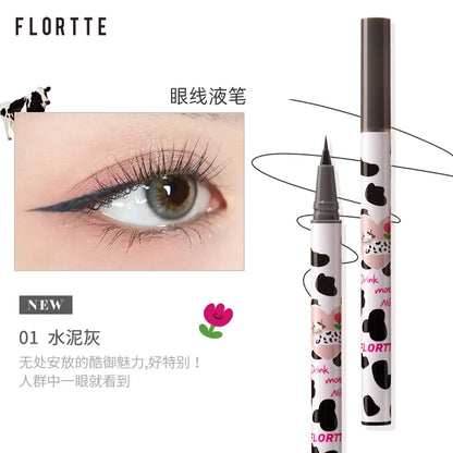 FLORTTE 双头卧蚕笔/眼线液笔 - CHIHIRO COLLECTION