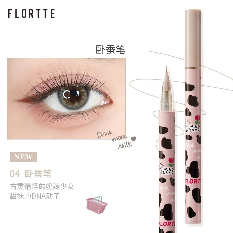 FLORTTE 双头卧蚕笔/眼线液笔 - CHIHIRO COLLECTION