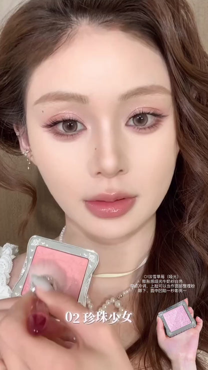 花知晓 雪花芭蕾 - 冻干腮红盘