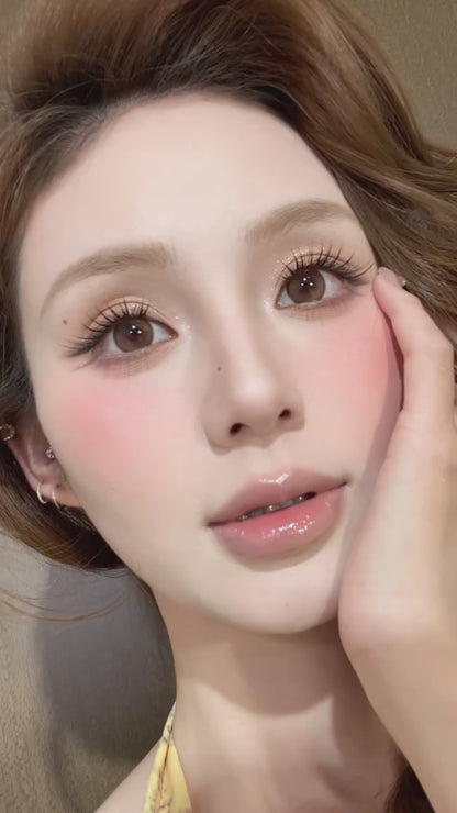 花知晓 甜心小熊  丝缎浮雕腮红