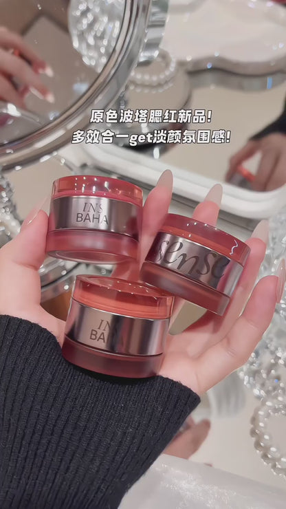 INSBAHA原色波塔 感官双效多用膏（腮红/眼影/哑光镜面唇釉）